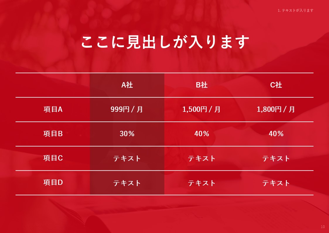 スライドサムネイル